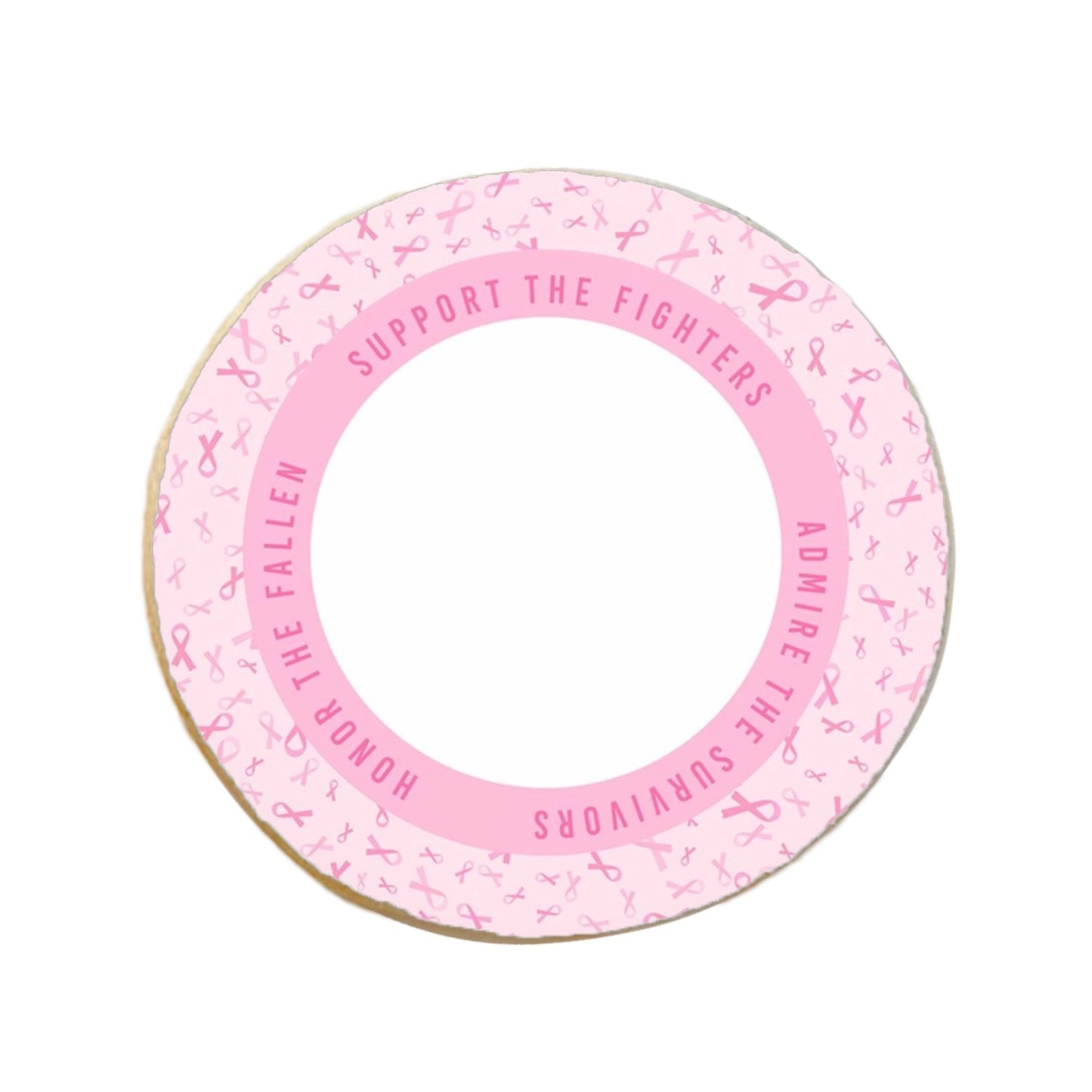 Custom Breast Cancer Awareness Cookies