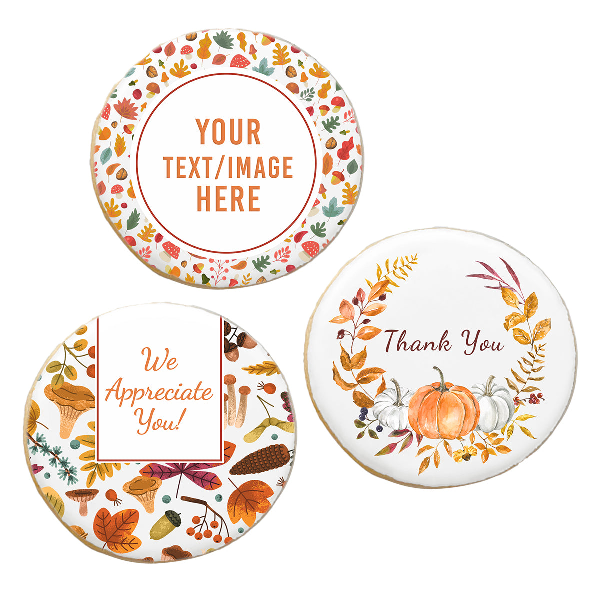 Autumn Employee Appreciation Cookies