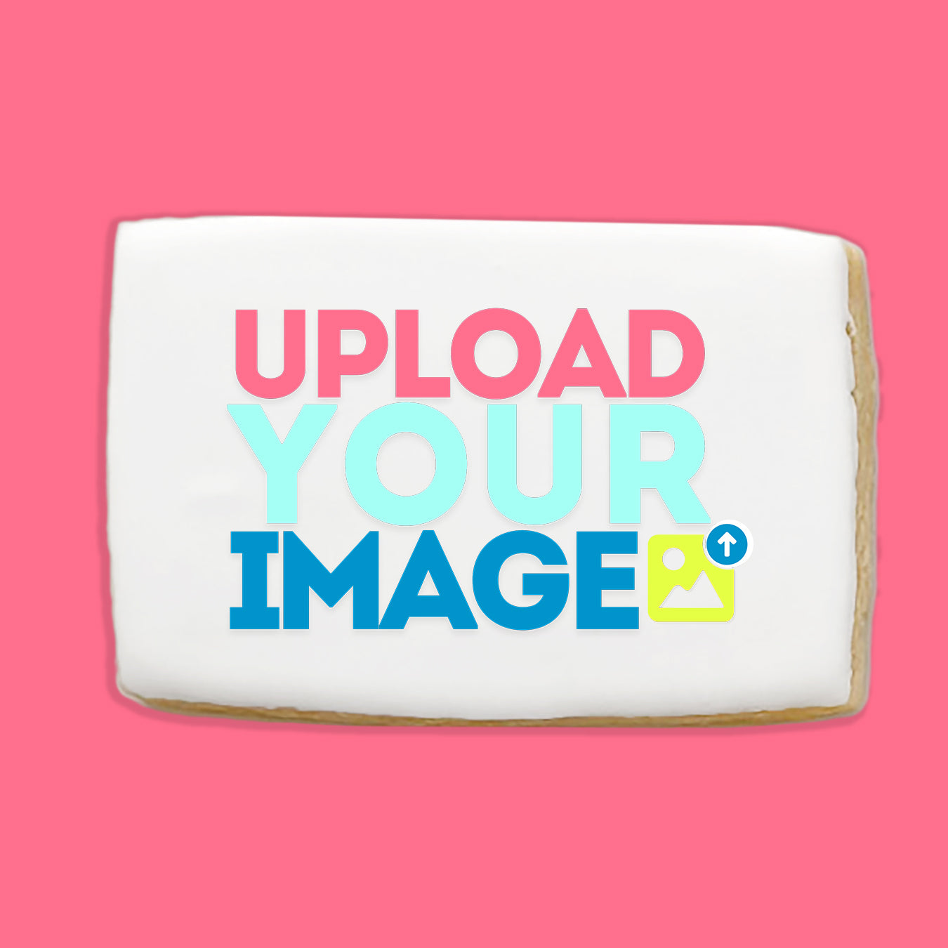 Custom Image Rectangle Cookies