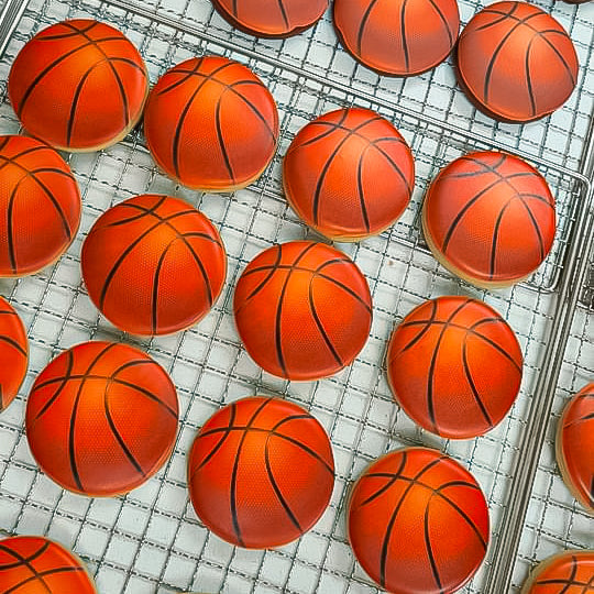 Basketball Theme
Sugar Cookies