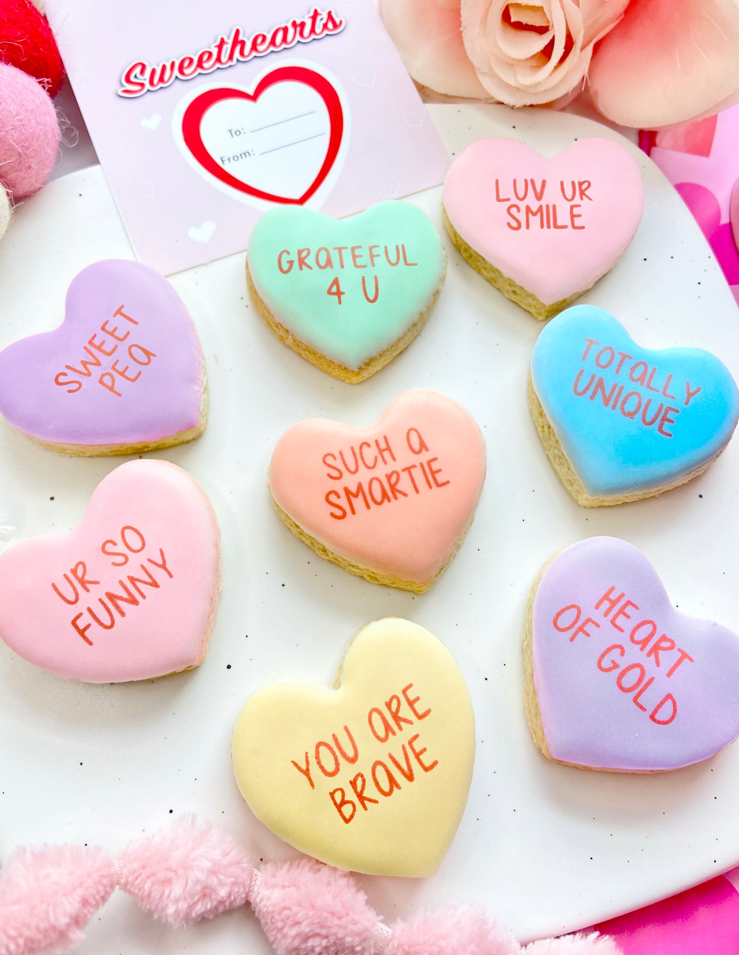 Kind Hearted Conversation
Heart Sugar Cookies
