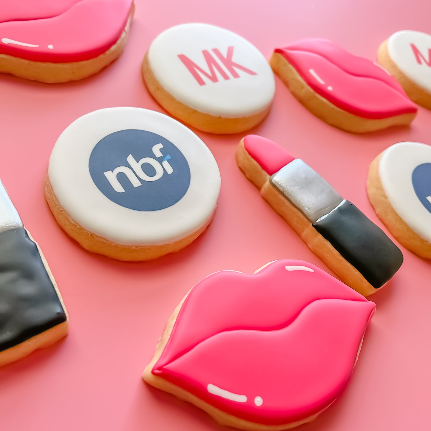 Branded Beauty Sugar Cookies
