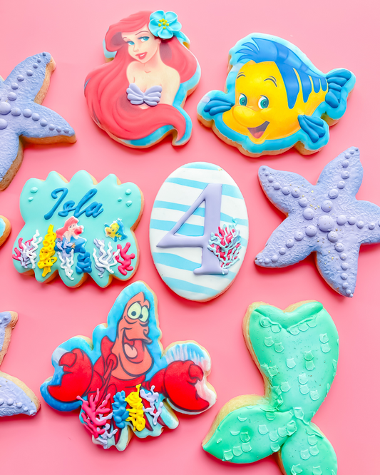 Sea-licious Little Mermaid Magic Cookie Set