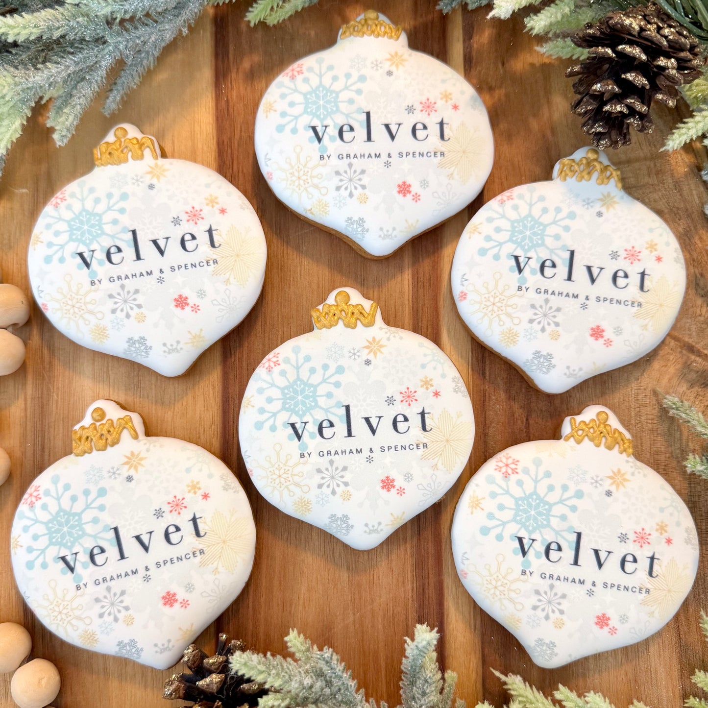 Branded Christmas
Ornament
Sugar Cookies