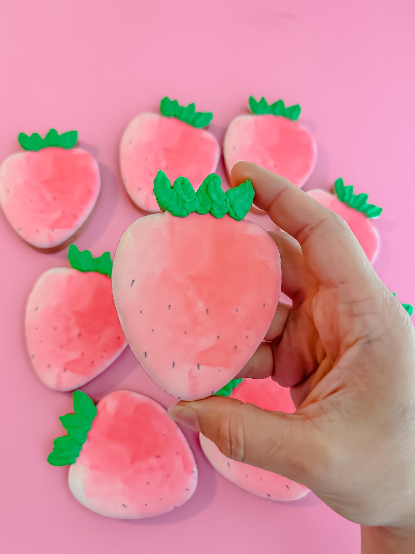 Pink Perfection Strawberry Cookies