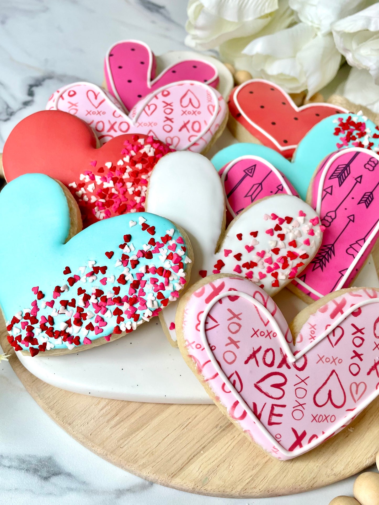 Valentine's Day
Heart Sugar Cookies