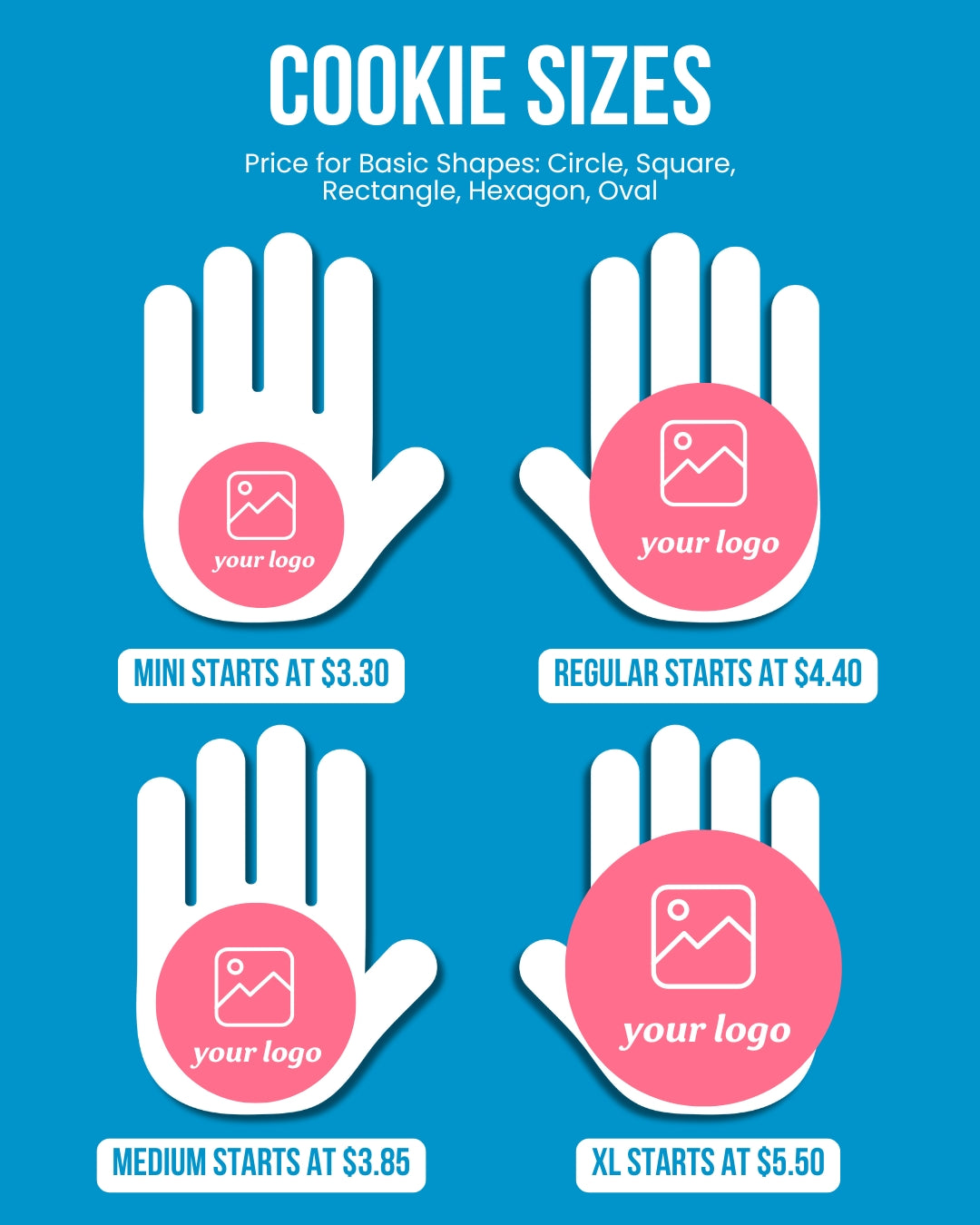 Christmas Paint-Your-Own Sugar Cookies Circles