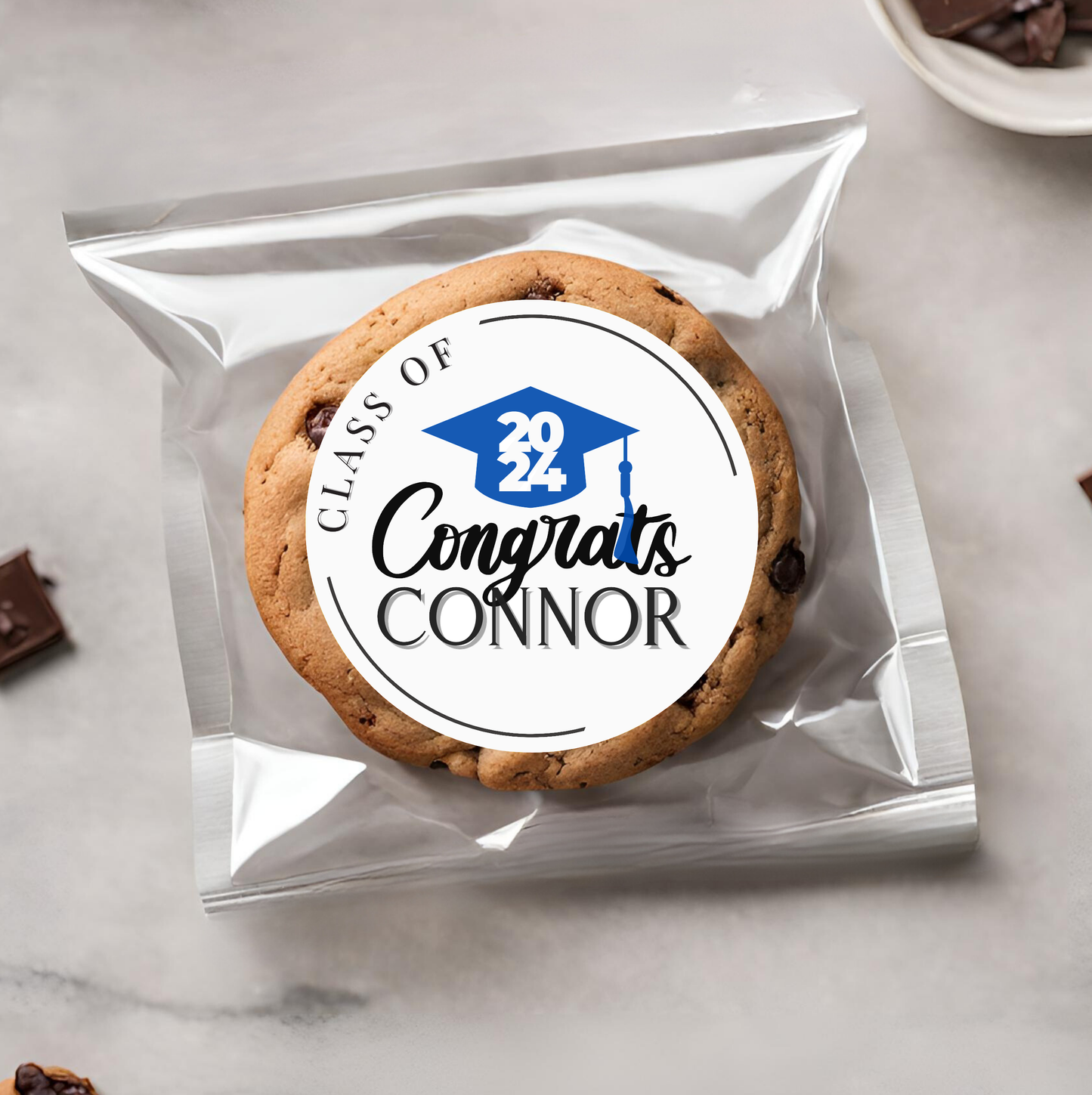 Custom Logo Chocolate Chunk Cookies