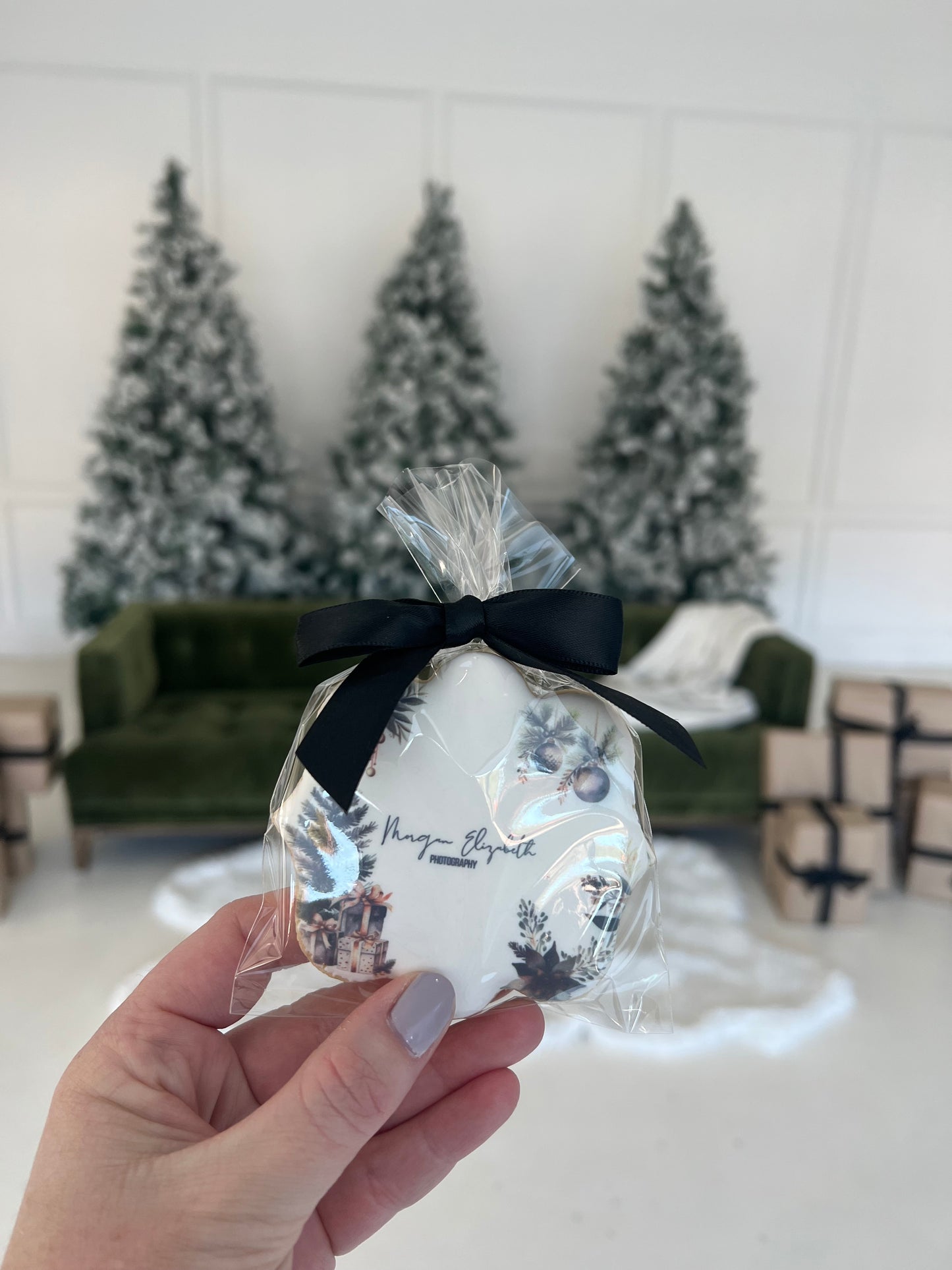 Custom Logo Plaque Cookies