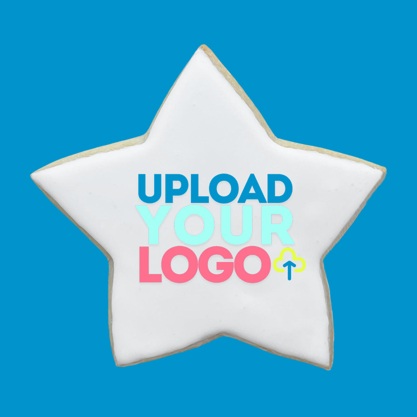 Custom Logo Star Cookies