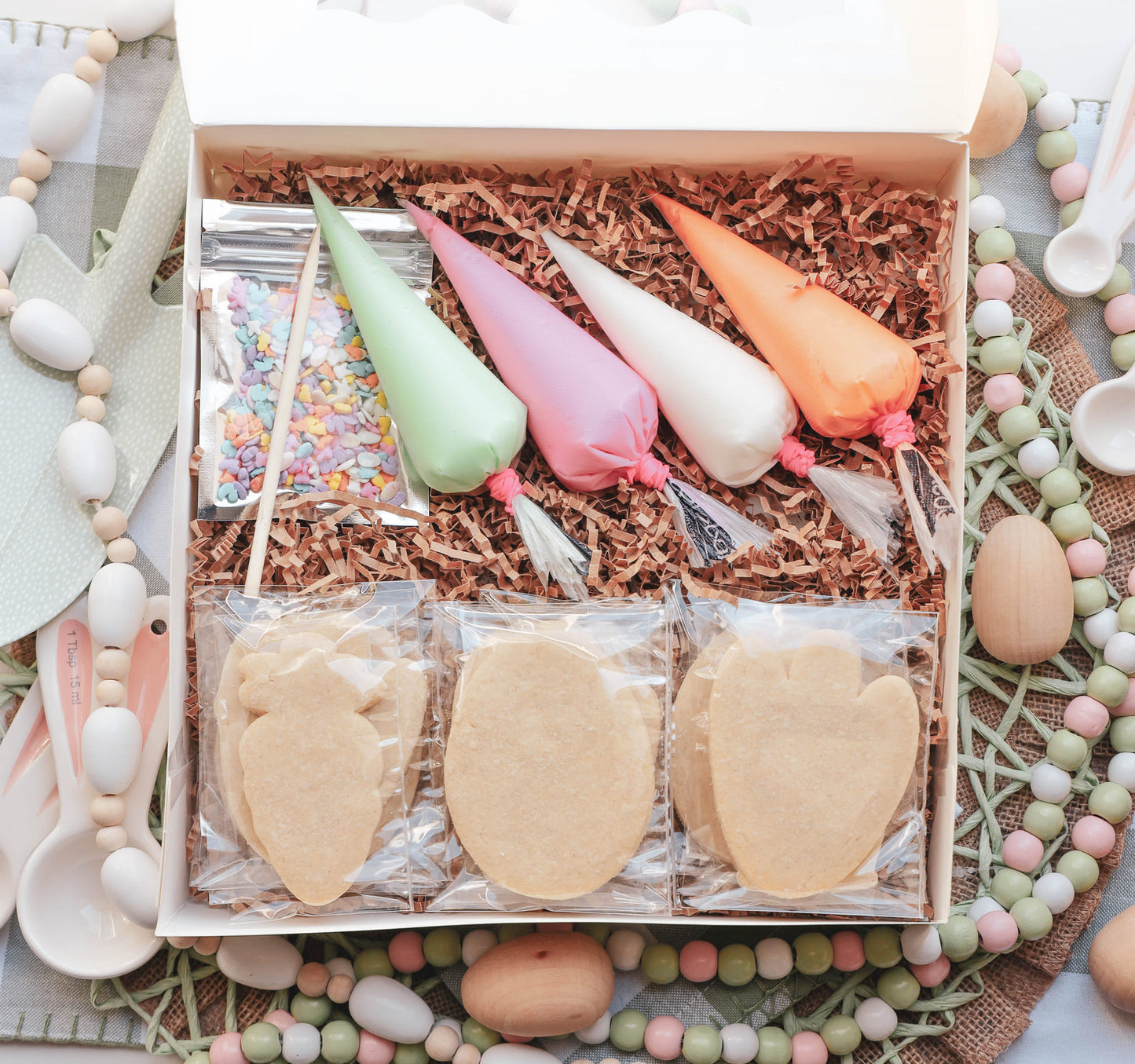 Easter DIY Cookie Decorating Kit with Pastel Icing