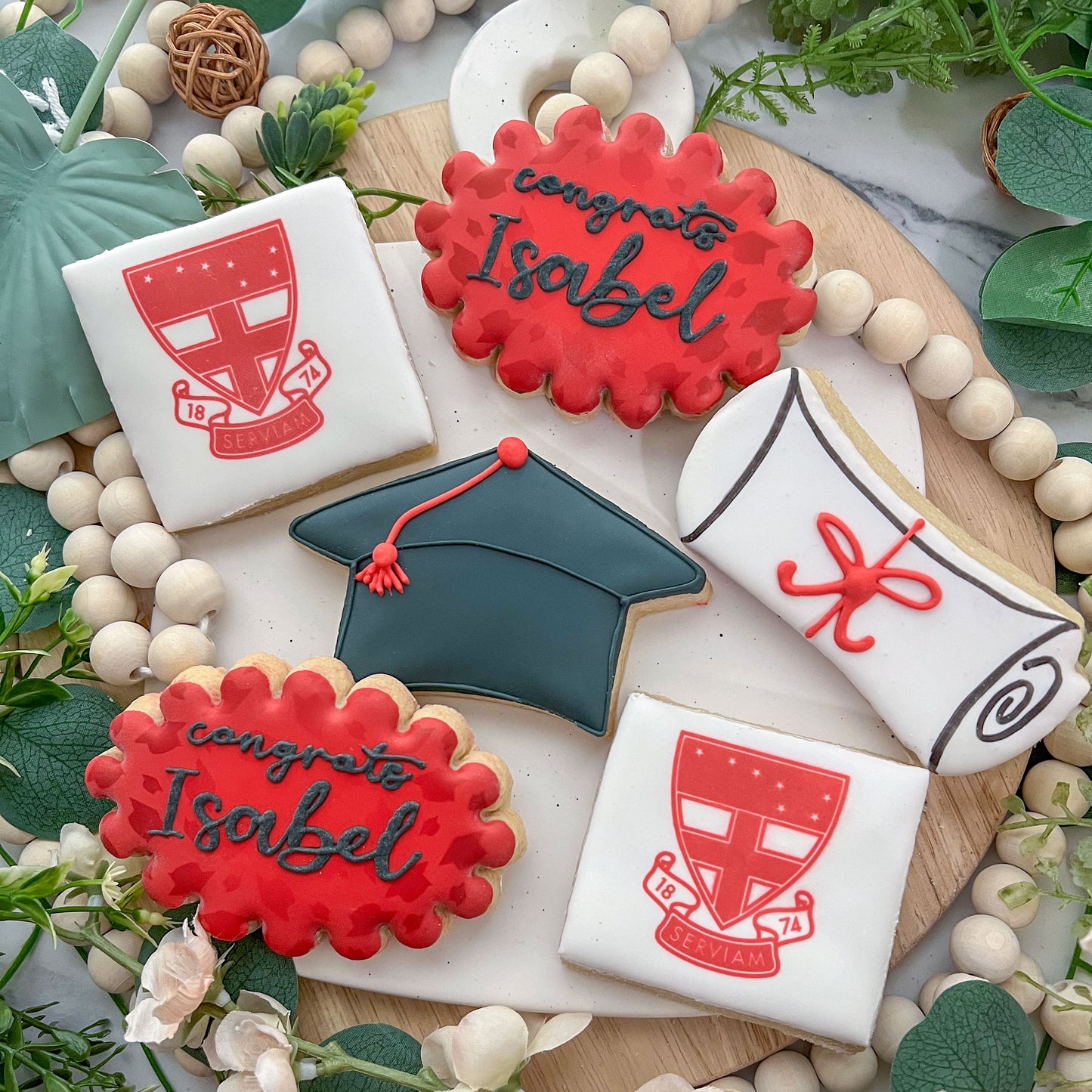 Custom Graduation Cookies
