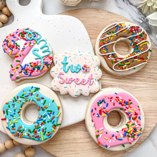 Donut Birthday Cookies