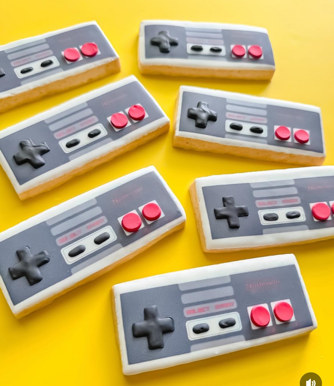 Nintendo Controller Cookies