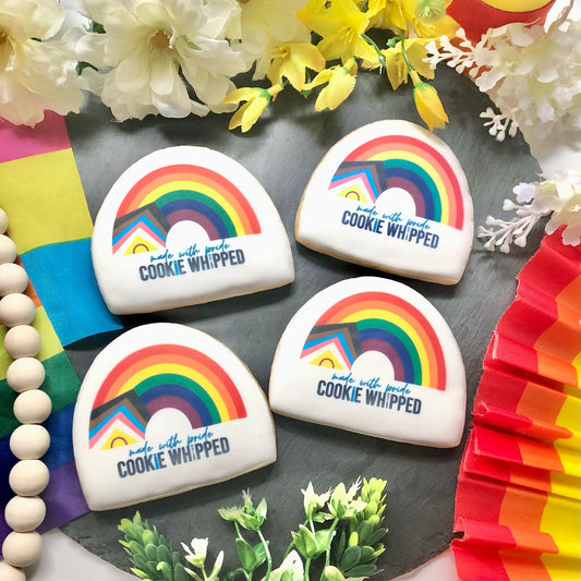 Upload your Own Rainbow Arch Cookies
