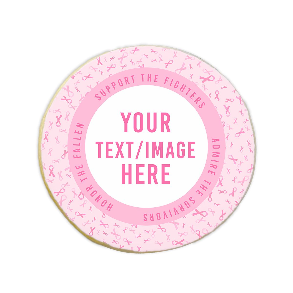 Custom Breast Cancer Awareness Cookies