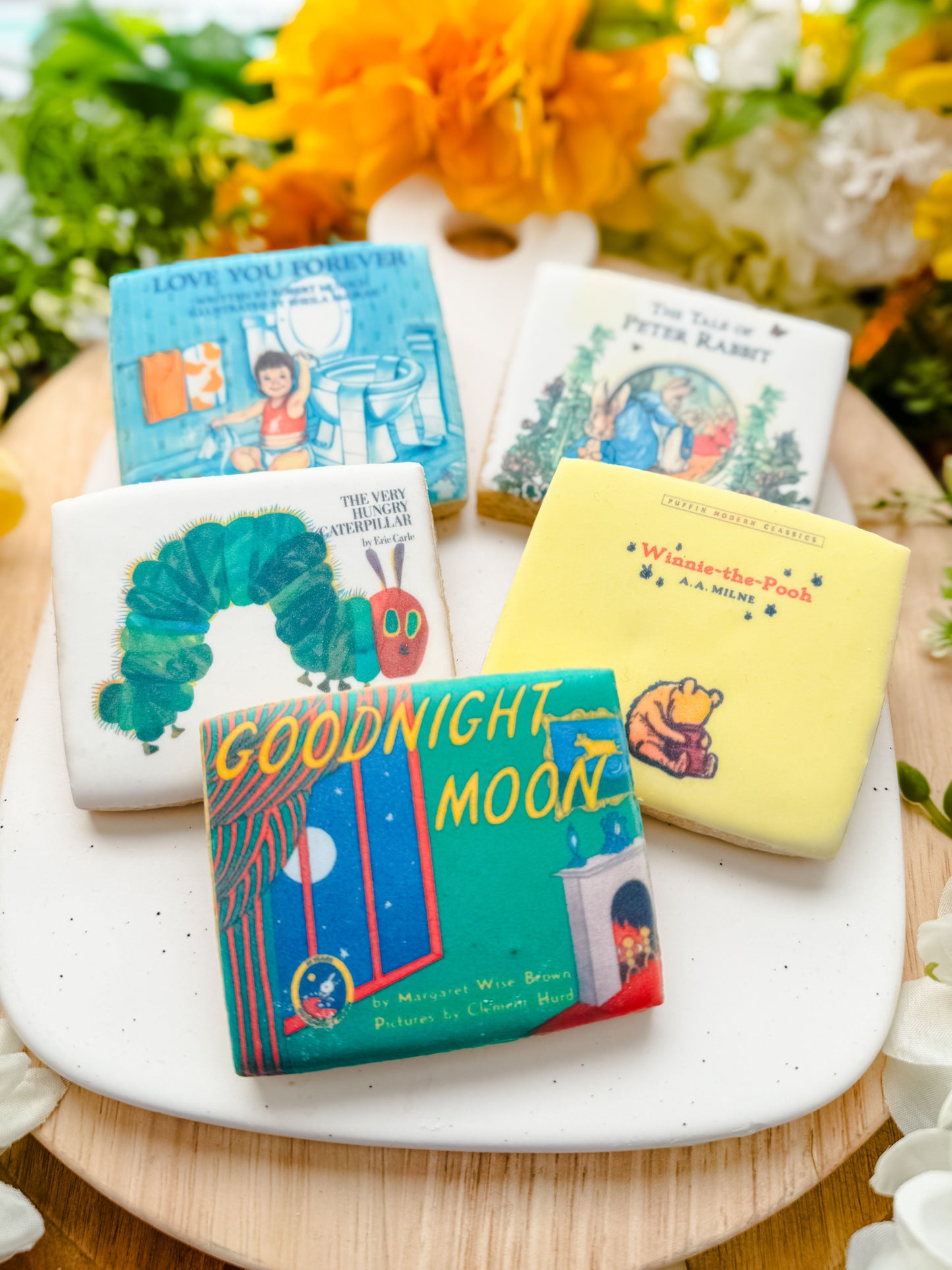 Custom Image Rectangle Cookies