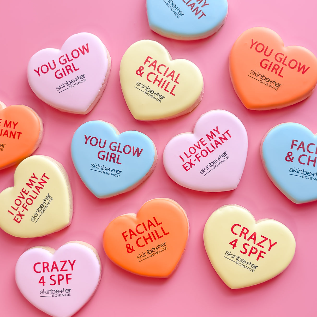 Custom Saying Sweetheart Valentine Cookies