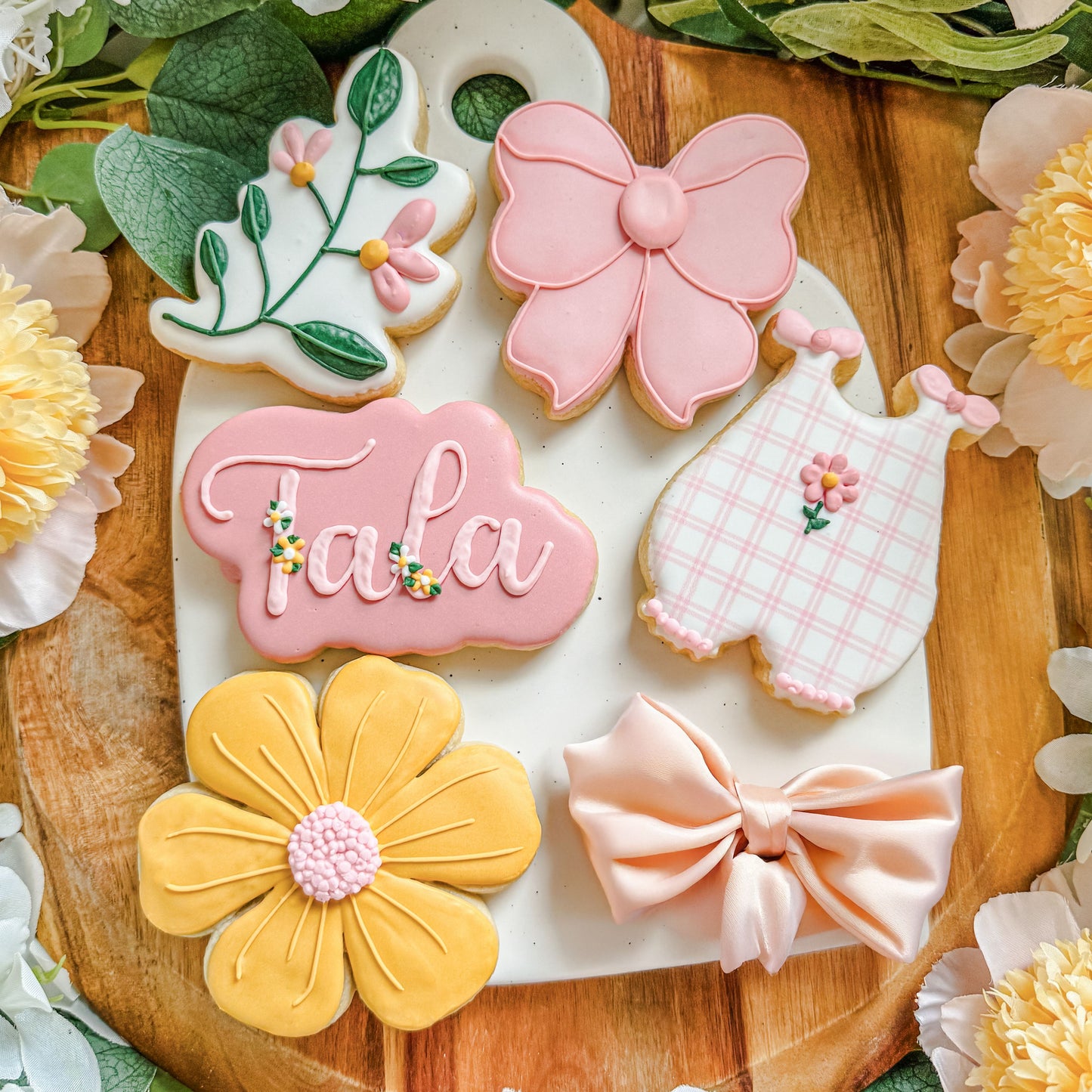 "Baby in Bloom" Sugar Cookie Set