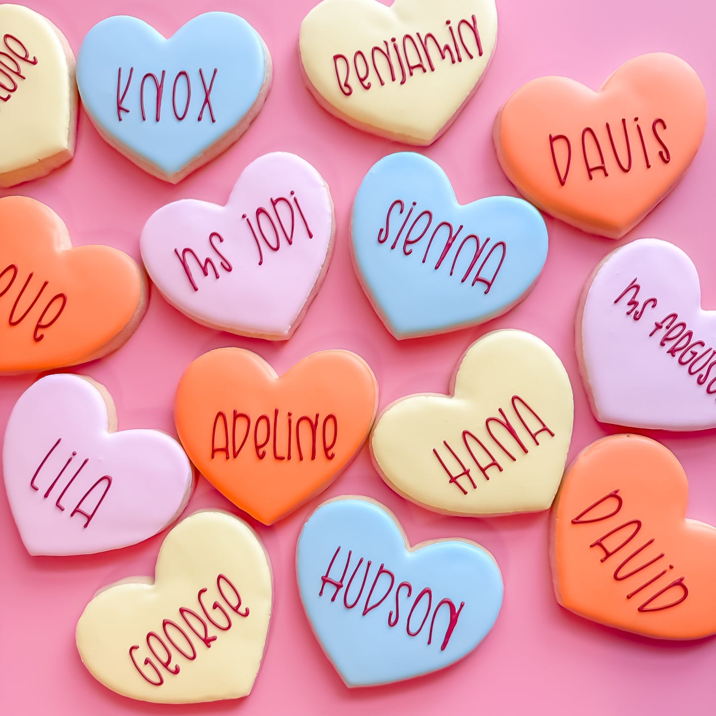 Personalized Sweetheart Valentine Cookie