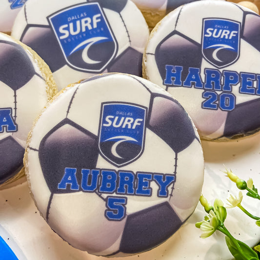Soccer 
Club 
Sugar Cookies