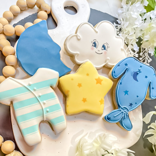 Twinkle Twinkle Little Star Baby Cookies
