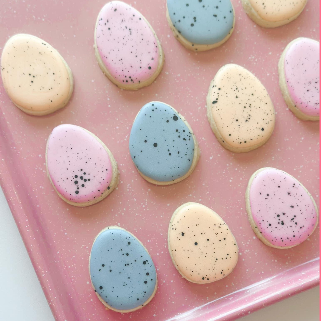 Speckled Easter 
Egg Sugar 
Cookies