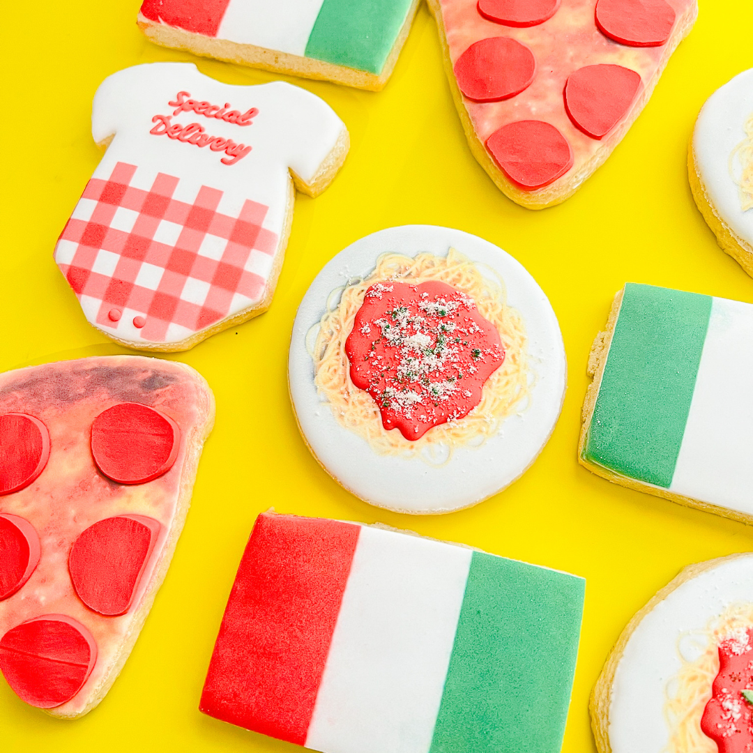 Ciao Baby Italian Baby Shower Cookies