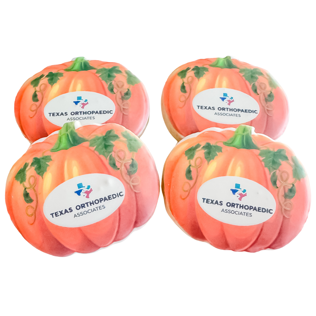 Pumpkin & Leaf 
Thank You 
Cookies