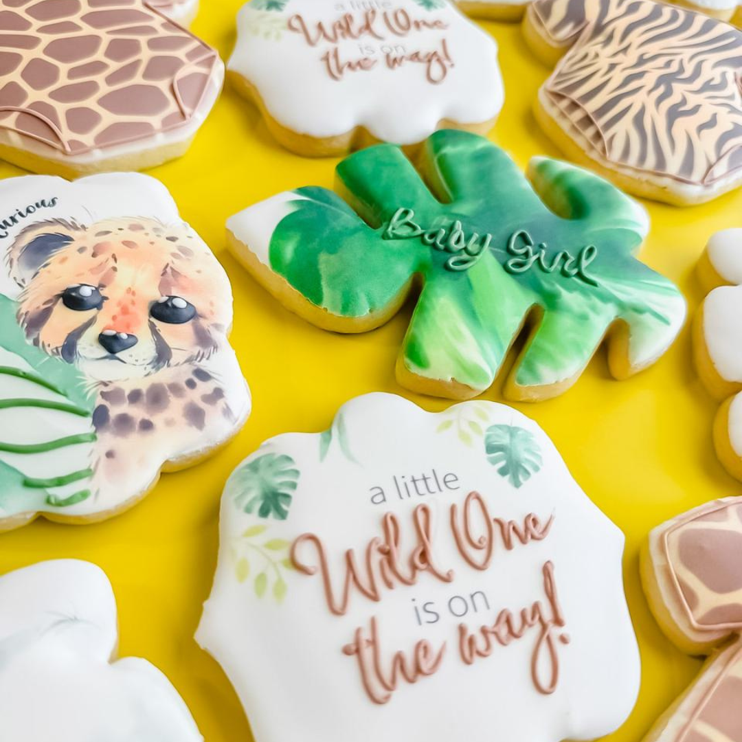 Wild One Baby Cookies