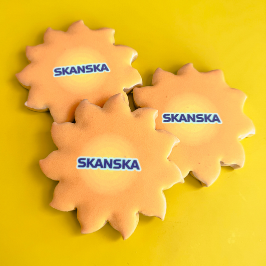 Summer Sun Logo Cookies