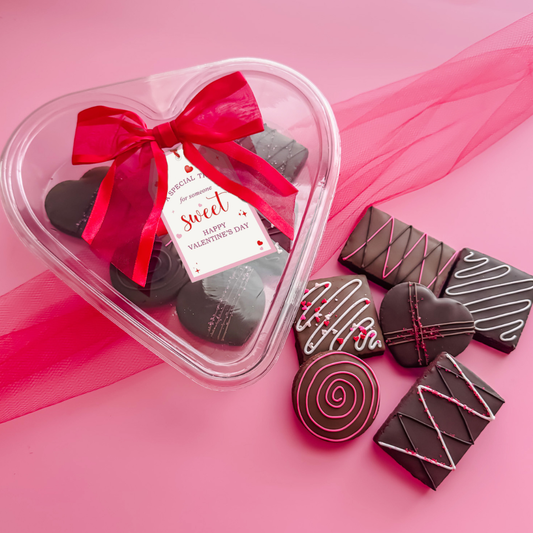 Valentine's Day Box of Chocolates Brownie Cookies