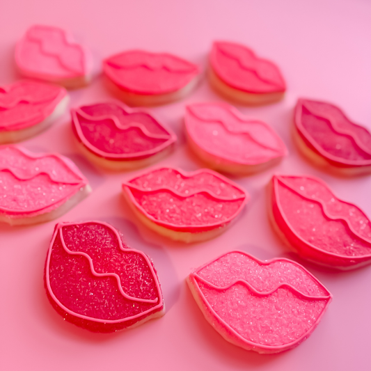 Lip-Shaped 
Sugar Cookies