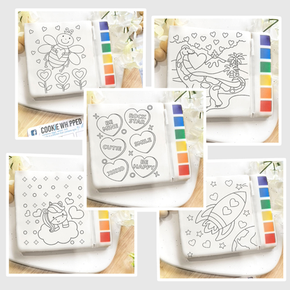 Valentine Paint Your Own Cookie Kit