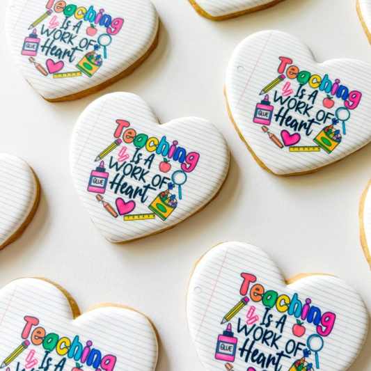 Heartfelt Teacher Appreciation Cookies