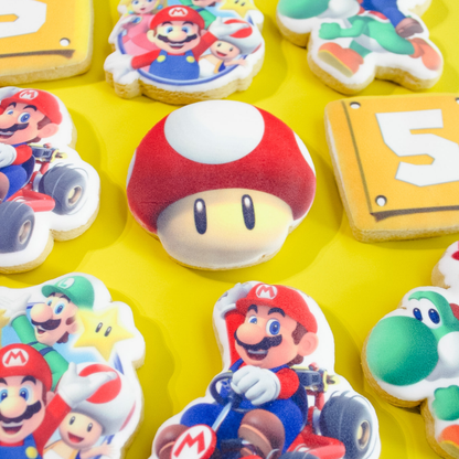 Super Mario Birthday Cookie Collection