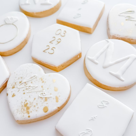 Minimalist Gold & White Wedding Collection