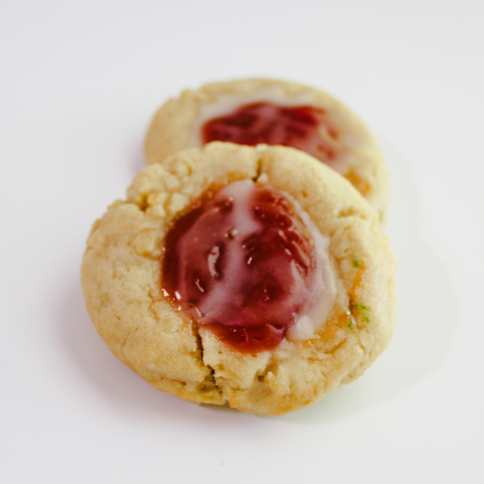 Guava Shortbread Cookies
