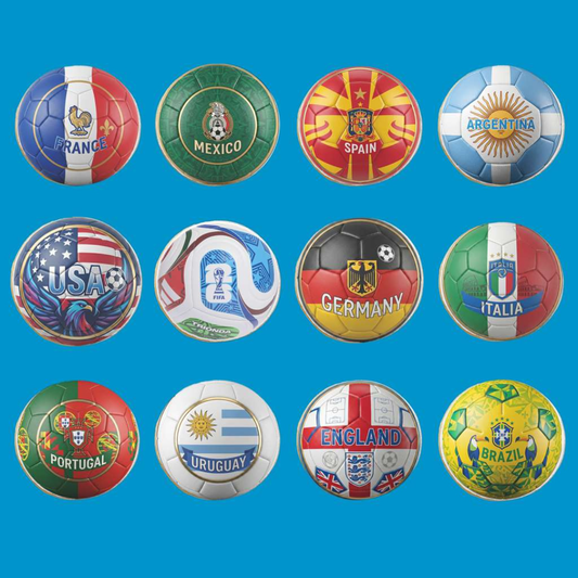 World Cup National Team Ball Collection
