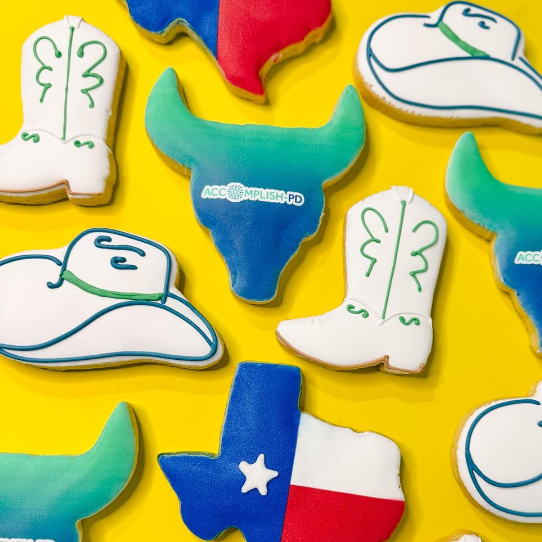 Texas Western-Themed Cookie Set