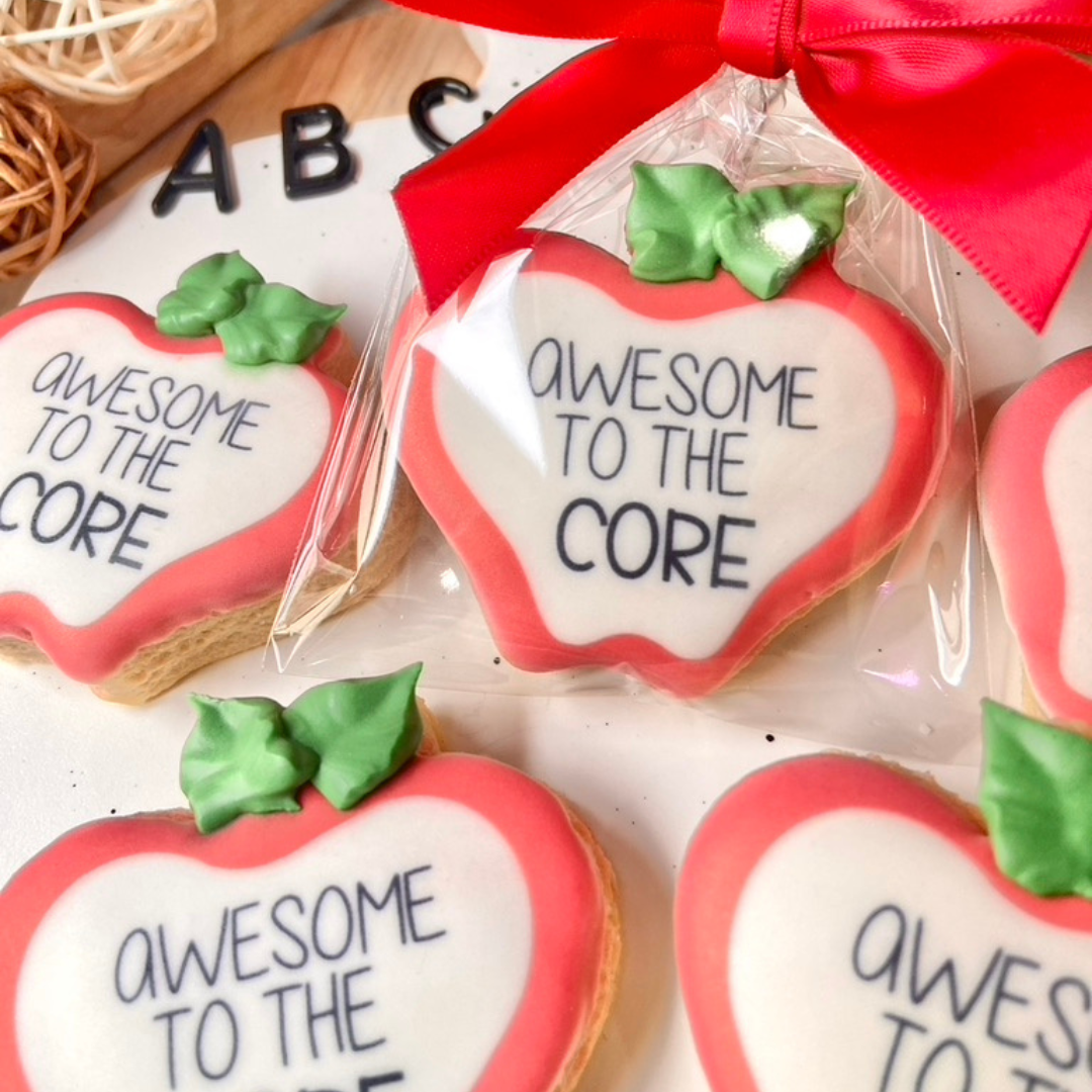 Apple-Themed 
Appreciation 
Cookies