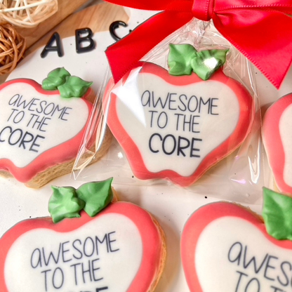 Apple-Themed 
Appreciation 
Cookies