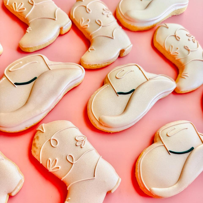 Texas Boots & Cowboy Hat Cookie Collection