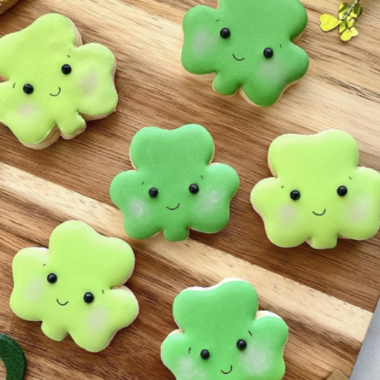 Lucky Little Shamrock Cookies