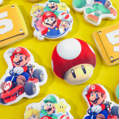 Super Mario Birthday Cookie Collection