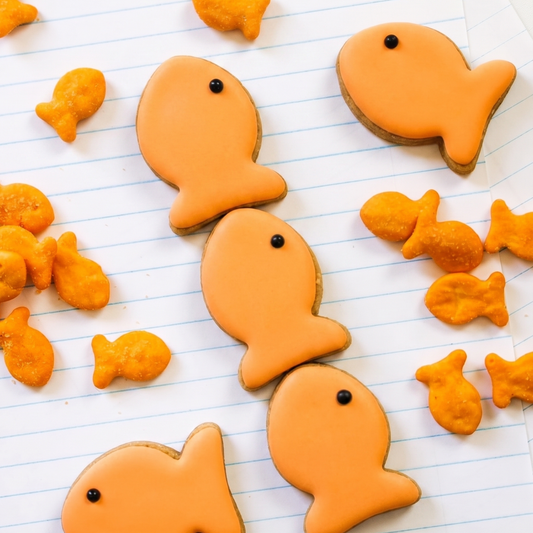 Back-to-School Fish Cookies