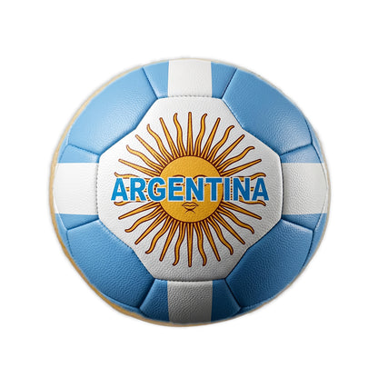 Custom World Cup Soccer Ball Cookies