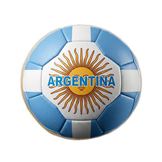 Custom World Cup Soccer Ball Cookies