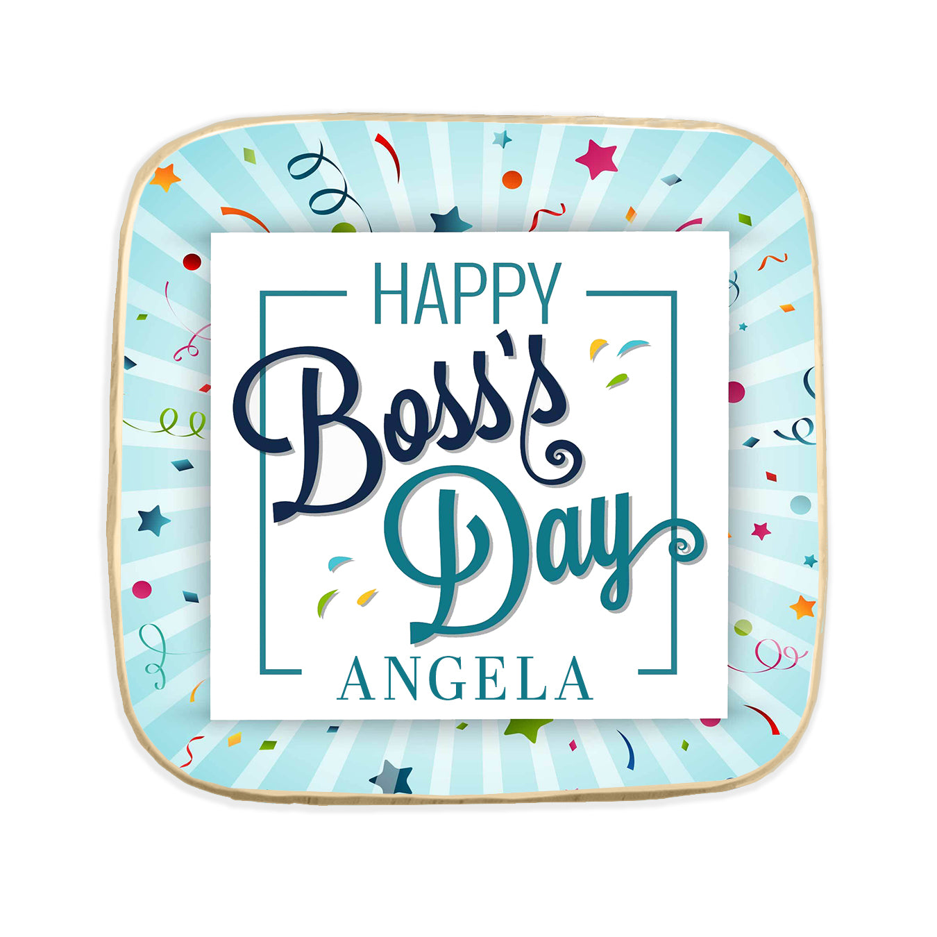 Happy Boss's Day Custom Cookies