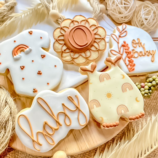 Boho Baby Cookies